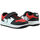 Schoenen Heren Sneakers Shone 002-002 Black/Red Zwart