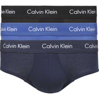 Ondergoed Heren Slips Calvin Klein Jeans 3P Hip Brief Blauw