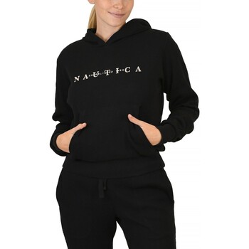 Textiel Dames Sweaters / Sweatshirts Nautica Luna Crop Zwart