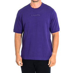 Textiel Heren T-shirts korte mouwen La Martina TMR008-JS303-05007 Violet