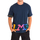 Textiel Heren T-shirts korte mouwen La Martina TMR303-JS303-07017 Marine