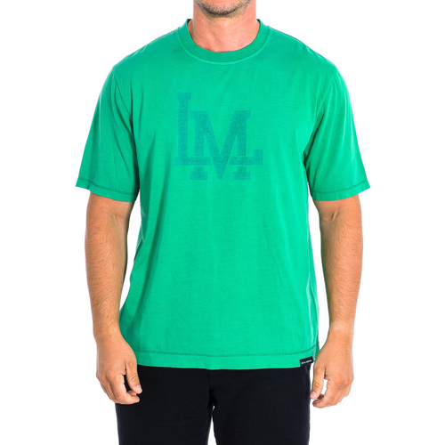 Textiel Heren T-shirts korte mouwen La Martina TMR320-JS330-03104 Groen