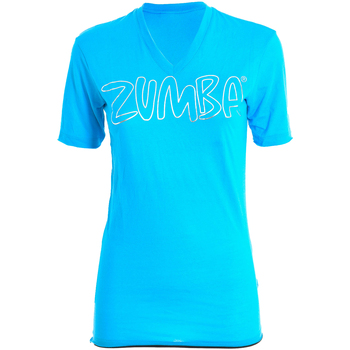 Textiel T-shirts & Polo’s Zumba Z2T00144-AZUL Blauw