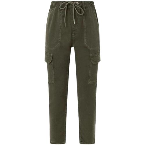 Textiel Dames Broeken / Pantalons Pepe jeans  Groen