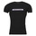 Textiel Heren T-shirts korte mouwen Emporio Armani LOGO LABEL Zwart