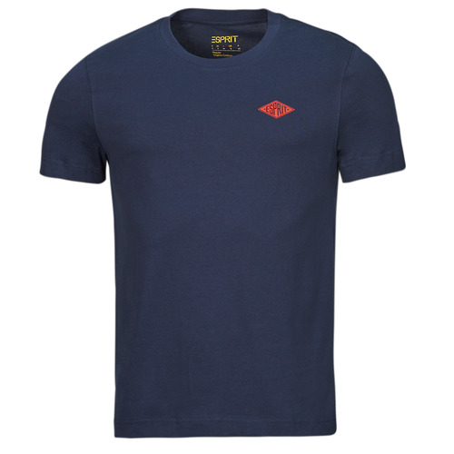 Textiel Heren T-shirts korte mouwen Esprit OCS AW CN SSL Marine