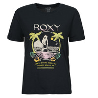 Textiel Dames T-shirts korte mouwen Roxy SUMMER FUN A Marine