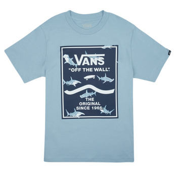 Textiel Jongens T-shirts korte mouwen Vans PRINT BOX 2.0 Blauw