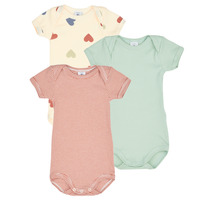 Textiel Kinderen Pyjama's / nachthemden Petit Bateau A09YF6 X3 Wit / Rood / Groen