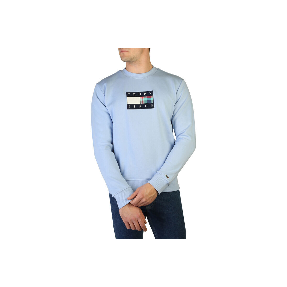 Textiel Heren Sweaters / Sweatshirts Tommy Hilfiger dm0dm15704 c3r blue Blauw