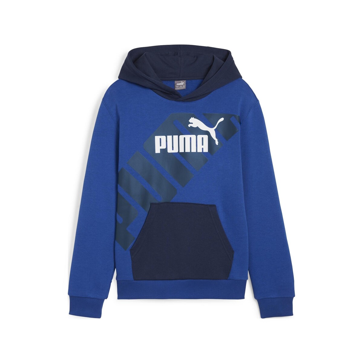 Textiel Jongens Sweaters / Sweatshirts Puma PUMA POWER GRAPHIC HOODIE TR B Blauw