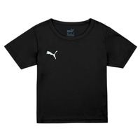 Textiel Jongens T-shirts korte mouwen Puma TEAMRISE MATCH DAY Zwart