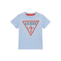 Textiel Jongens T-shirts korte mouwen Guess N73I55 Blauw