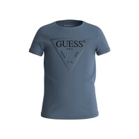 Textiel Meisjes T-shirts korte mouwen Guess J73I56 Blauw