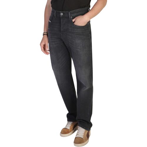 Textiel Heren Jeans Diesel d-viker l32 a05156 rm043 02 grey Zwart