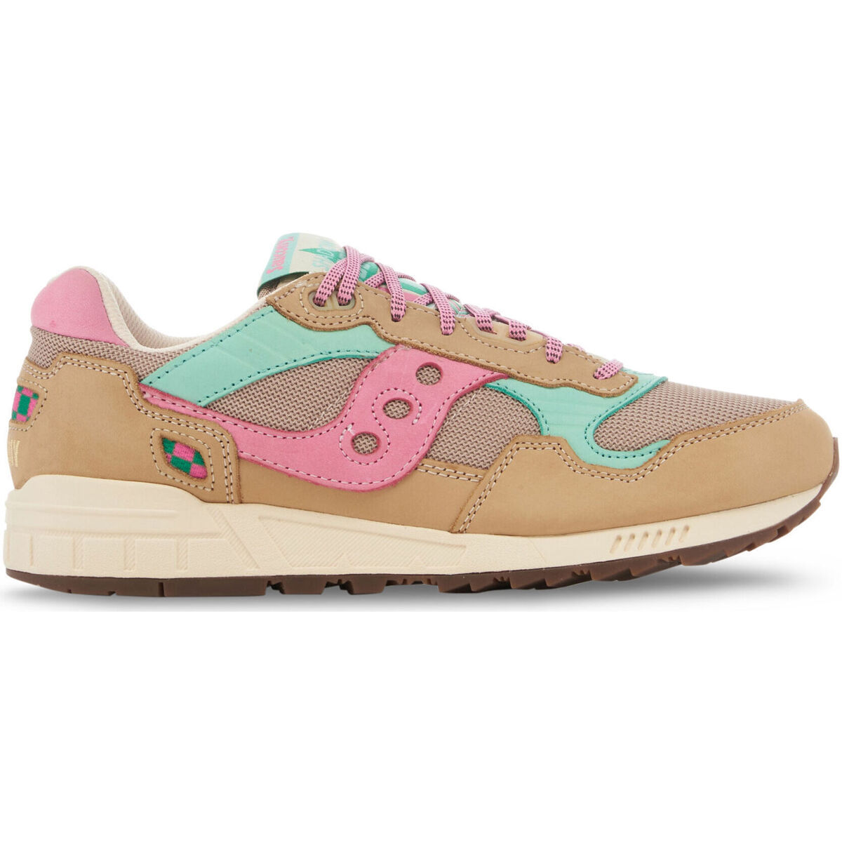 Schoenen Heren Sneakers Saucony Shadow 5000 S70746-3 Grey/Pink Bruin