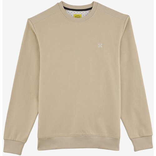 Textiel Heren Sweaters / Sweatshirts Oxbow Basic sweater met ronde hals P2SOUET Bruin