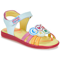 Schoenen Meisjes Sandalen / Open schoenen Agatha Ruiz de la Prada SANDALIA OLIMPIADAS Wit / Multicolour