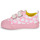 Schoenen Meisjes Lage sneakers Agatha Ruiz de la Prada ZAPATO LONA CORAZONES Roze / Wit