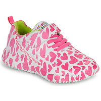 Schoenen Meisjes Lage sneakers Agatha Ruiz de la Prada DEPORTIVO CORAZONES Wit / Roze