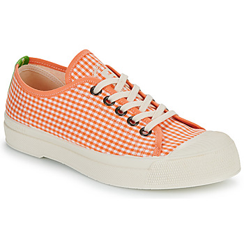 Schoenen Dames Lage sneakers Bensimon ROMY VICHY Oranje / Wit