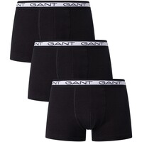 Ondergoed Heren BH's Gant 3-pack Basic Trunks Zwart