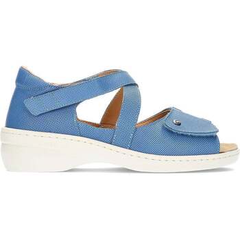 Schoenen Dames Sandalen / Open schoenen Calzamedi SANDALEN  SPECIALE BREEDTE 0759-A Blauw