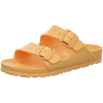 Schoenen Dames Leren slippers Birkenstock  Oranje