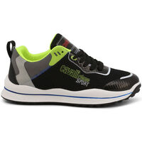 Schoenen Heren Sneakers Roberto Cavalli CM8639-999 Black Zwart