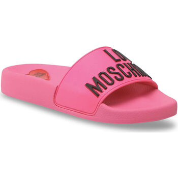 Schoenen Dames Teenslippers Love Moschino ja28052g1gi13-604 pink Roze