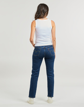 Calvin Klein Jeans WOVEN LABEL RIB TANK TOP Wit