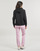 Textiel Dames Sweaters / Sweatshirts Calvin Klein Jeans MONOLOGO REGULAR HOODIE Zwart