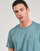 Textiel Heren T-shirts korte mouwen Calvin Klein Jeans CK EMBRO BADGE TEE Blauw