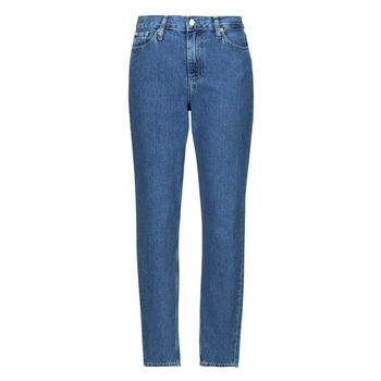 Textiel Dames Mom jeans Calvin Klein Jeans MOM JEAN Blauw