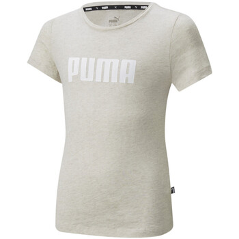 Textiel Meisjes T-shirts & Polo’s Puma  Beige