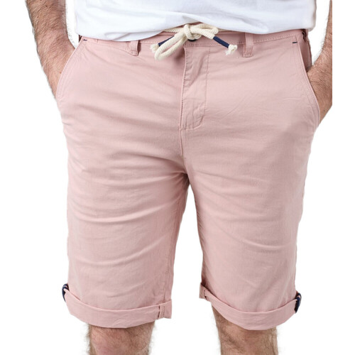 Textiel Heren Korte broeken / Bermuda's Deeluxe  Roze