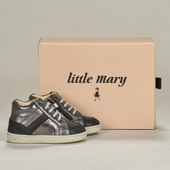 Schoenen Meisjes Hoge sneakers Little Mary LYNNA Zwart