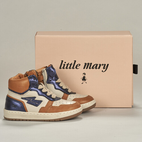 Schoenen Kinderen Hoge sneakers Little Mary CAMILLE Bruin