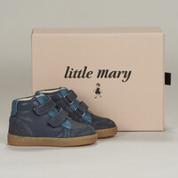 Schoenen Jongens Hoge sneakers Little Mary LEIO Blauw