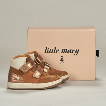 Schoenen Meisjes Hoge sneakers Little Mary  Wit