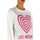 Textiel Dames Sweaters / Sweatshirts Love Moschino W6306 56 E2246 Wit