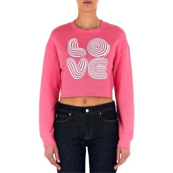 Textiel Dames Sweaters / Sweatshirts Love Moschino W6461 02 M4457 Roze