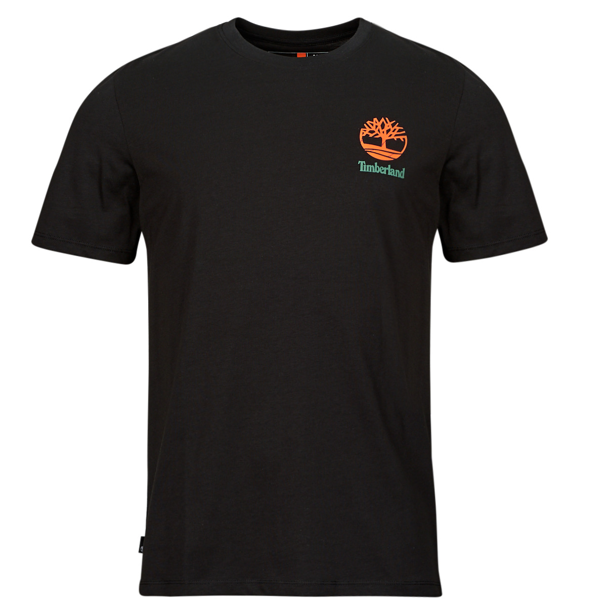 Textiel Heren T-shirts korte mouwen Timberland Back Graphic Short Sleeve Tee Zwart