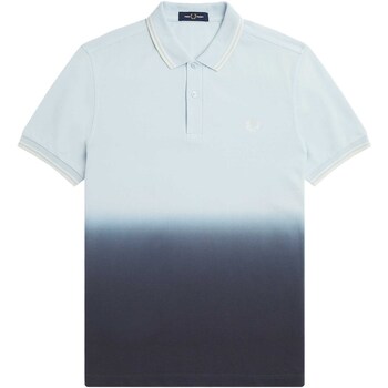 Textiel Heren T-shirts & Polo’s Fred Perry Fp Ombre Shirt Marine