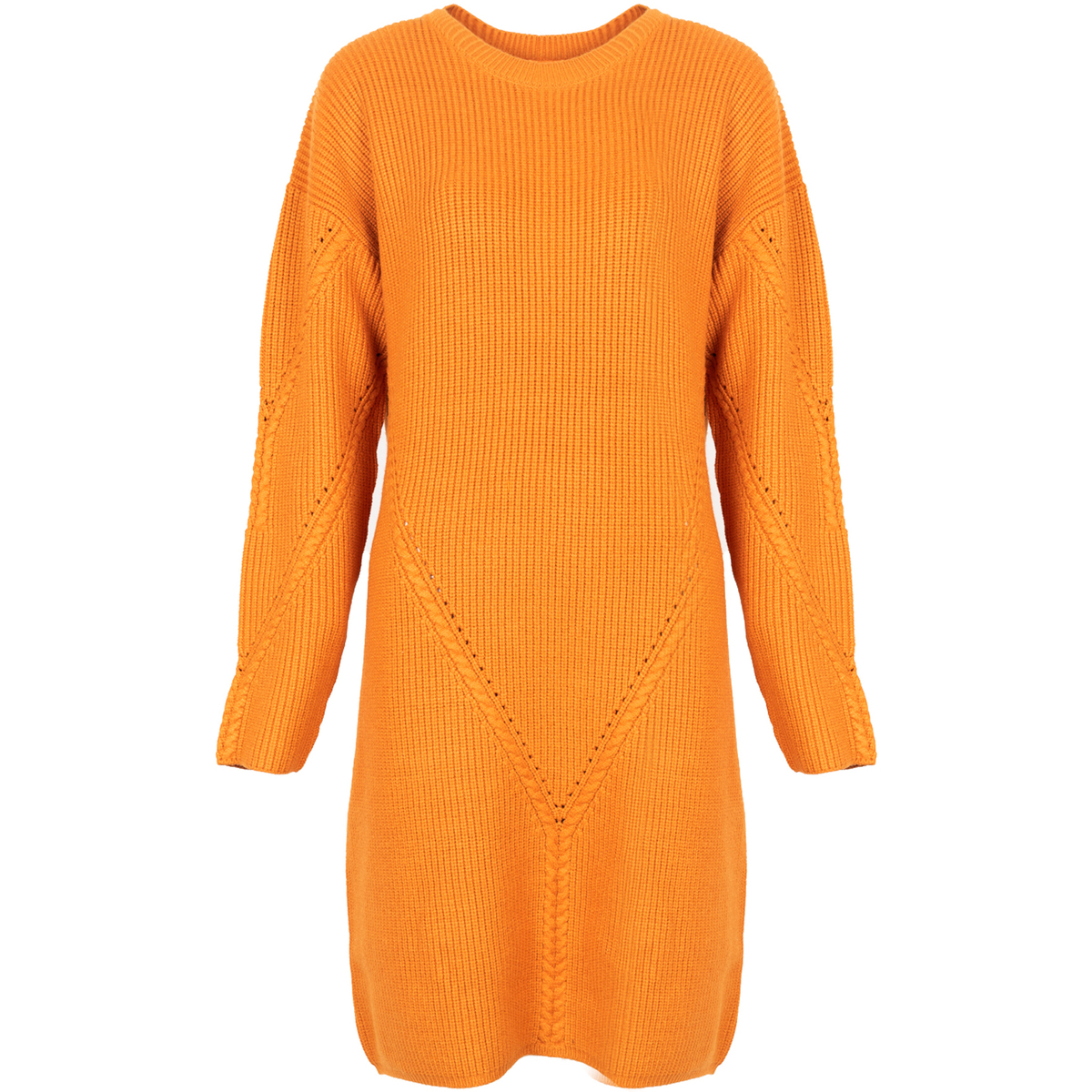 Textiel Dames Korte jurken Silvian Heach PGA22285VE Oranje