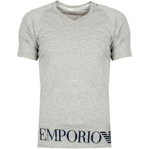 Textiel Heren T-shirts korte mouwen Emporio Armani 111760 3R755 Grijs