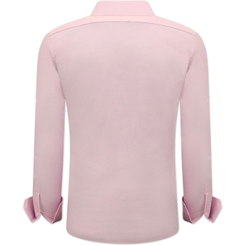 Gentile Bellini Nette Oxford Hemd Voor Stretch Roze