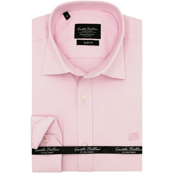 Gentile Bellini Nette Oxford Hemd Voor Stretch Roze