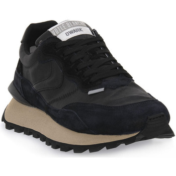 Schoenen Heren Sneakers Voile Blanche 1B67 QWARK HYPE BLUE BLACK Zwart