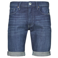 Textiel Heren Korte broeken / Bermuda's G-Star Raw 3301 slim short Denim / Blauw